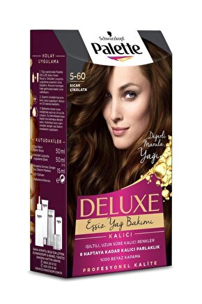 Deluxe Saç Boyası 5-60 Sıcak Çikolata