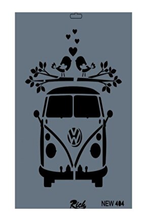 Stencil New Seri 404 25x35