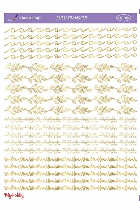 Lineart Sulu Transfer No:LNT180 25x35cm