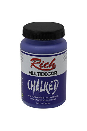 Multi Decor Chalked Akrilik 250ml N:4556 Ultramarine