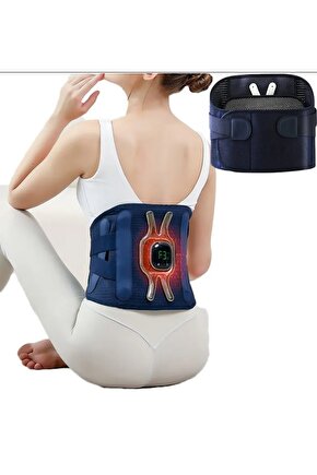 ŞARJLI ISITMALI BEL BOYUN KARIN BACAK MASAJ KEMERİ KAS ÇALIŞTIRICI MASAJ ALETİ
