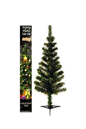 Yılbaşı Ağacı 120cm 130 DAL METAL BORU GÖVDE