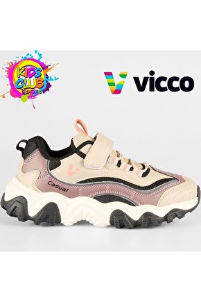 Pote D-lites Ortopedik Çocuk Spor Ayakkabı BEJ