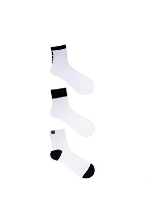 3 Çift Pamuk Kadın Tenis Çorap