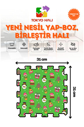 Puzzle Halı, Kendi Tasarımını Oluştur, Yapboz Halı, Baskılı Halı