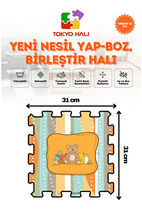 Puzzle Halı, Kendi Tasarımını Oluştur, Yapboz Halı, Baskılı Halı