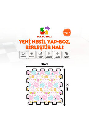Puzzle Halı, Kendi Tasarımını Oluştur, Yapboz Halı, Peluş Halı