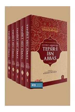 Ibn Abbas Tefsiri (5 CİLT TAKIM) 15 Hadis Kaynağından Derlenen Tefsir-i Ibn Abbas