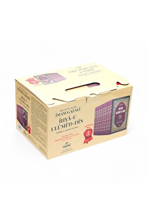 İHYA-U ULUMİD-DİN  Tahkikli ve Tahriçli Tercüme (Sempatik Boy, 8 Cilt, Kutulu)-BERRE2131