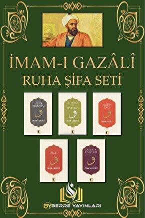 İMAM-I GAZALİ RUHA ŞİFA SETİ 5 KİTAP-BERRE YAYINLARI