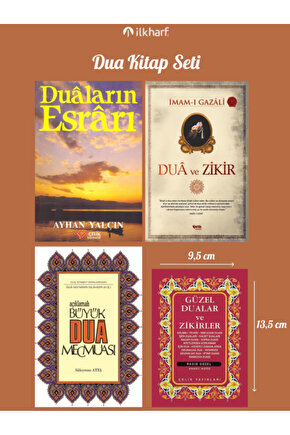 Dua Seti Duaların Esrarı-dua Ve Zikir-büyük Dua Mecmuası-güzel Dualar Ve Zikirler 4lü Set