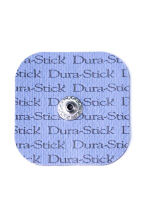 Kas Geliştirici Dura-stick Plus 5x5 Cm Çıt Çıtlı Tens Elektrodu 8 Adet (2 PAKET) Mavi