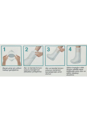 Alçı ve Bandaj Koruyucu Çocuk İçin Bacak