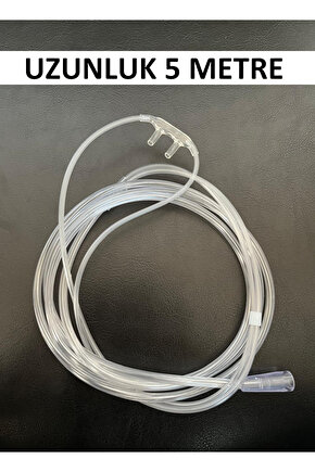 Nazal Oksijen Kanülü Yetişkin ( Uzunluk 5 Metre ) 1 Adet