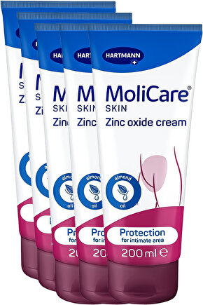 Molicare Skin Koruyucu Krem Çinkolu 5li Set 200 ml