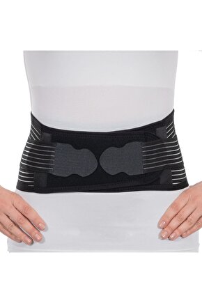 Neopren Çalışma Korse 16cm Siyah (bel Ağrılarında, Fıtık Ve Kireçlenmeler)