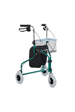 Ky9143 3 Tekerlekli Ithal Yürüteç Rolatör COMFORT üç Lüx Tekerlekli Sepetli Yürüteç