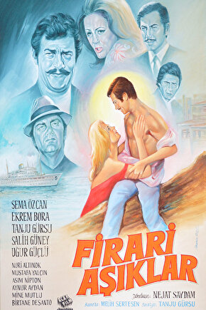Firari Aşıklar (1970) ( İbrahim ENEZ ) Koleksiyonu ( Lisanslı Ürün ) Posteri