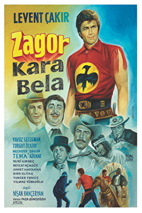 Zagor Kara Bela (1971) ( İbrahim ENEZ ) Koleksiyonu ( Lisanslı Ürün ) Posteri