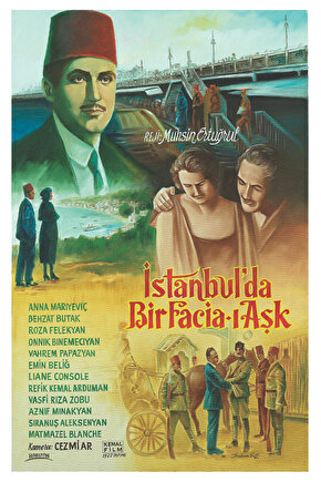 İstanbulda Bir Facia-i Aşk (1922) ( İbrahim ENEZ ) Koleksiyonu ( Lisanslı Ürün ) Posteri