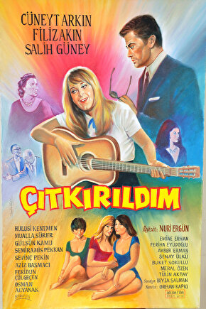 Çıtkırıldım (1966) ( İbrahim ENEZ ) Koleksiyonu ( Lisanslı Ürün ) Posteri