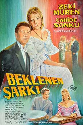 Beklenen Şarkı (1953) ( İbrahim ENEZ ) Koleksiyonu ( Lisanslı Ürün ) Posteri