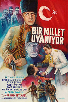 Bir Millet Uyanıyor (1932) ( İbrahim ENEZ ) Koleksiyonu ( Lisanslı Ürün ) Posteri