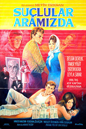 Suçlular Aramızda (1964) ( İbrahim ENEZ ) Koleksiyonu ( Lisanslı Ürün ) Posteri