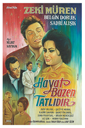 Hayat Bazen Tatlıdır (1962) ( İbrahim ENEZ ) Koleksiyonu ( Lisanslı Ürün ) Posteri