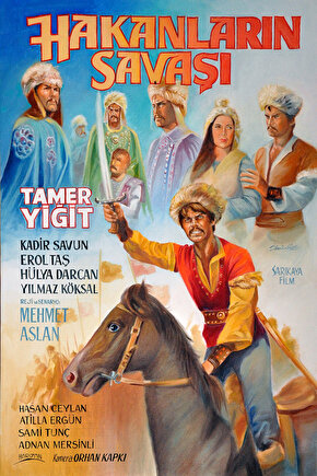 Hakanların Savaşı (1968) ( İbrahim ENEZ ) Koleksiyonu ( Lisanslı Ürün ) Posteri