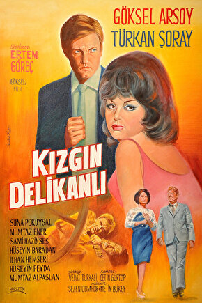 Kızgın Delikanlı (1964) ( İbrahim ENEZ ) Koleksiyonu ( Lisanslı Ürün ) Posteri