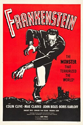 Frankenstein (1931) 002 AFİŞ - POSTER