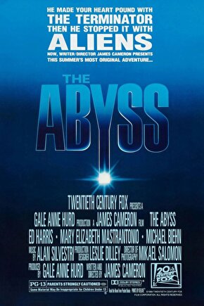 The Abyss (1989) 001 AFİŞ - POSTER