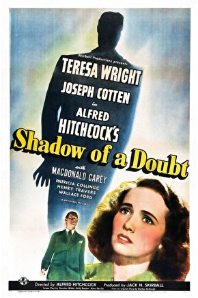 Shadow of a Doubt (1943) 002 AFİŞ - POSTER