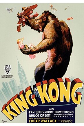 King Kong (1933) 003 AFİŞ - POSTER