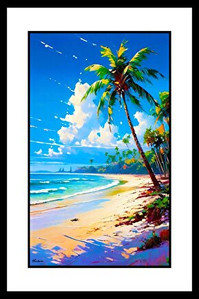 Adada Tek Başına Digital Art ( ÇERÇEVESİZ - ÇERÇEVE YOKTUR ) ( ULTRA HD ) FOLYO AFİŞ - POSTER