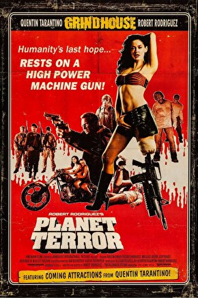 Planet Terror (2007) ( FOLYO ) - AFİŞ - POSTER-5110