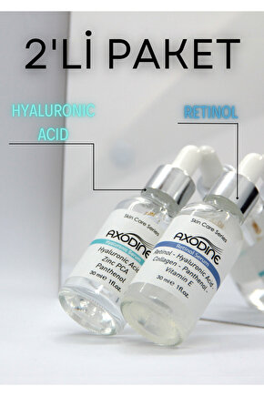 HYALURONIC ACID - RETINOL 2Lİ AVANTAJ PAKET