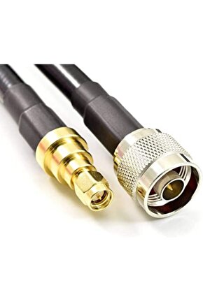Düşük Kayıplı Helium Kablo 3 Metre Lmr400 Kablo Sma Male N Male