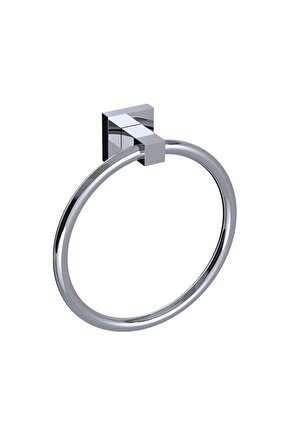 Deppot Q1 Yuvarlak Havluluk-krom