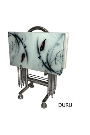 Baktıroğlu Çanta Zigon Sehpa (Duru)