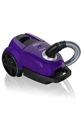 Lotus ET14260 Toz Torbalı Süpürge Mor