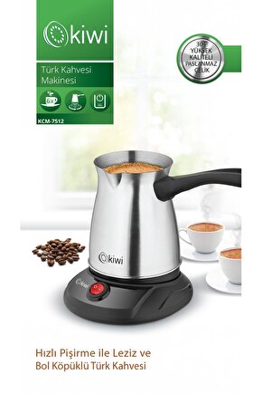 Kcm-7512 Çelik Turk Kahve Makinesi