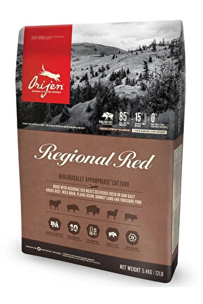 Regional Red Tahılsız Sığır Etli Yavru Yetişkin Kedi Maması 5.4 Kg