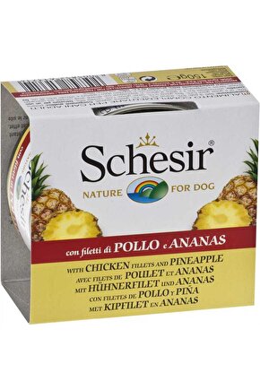 Tavuklu Ananaslı Köpek Konservesi 150 Gr
