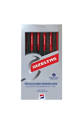 4530001006 Torx Uçlu Klemens Tornavida Takımı 6 Parça