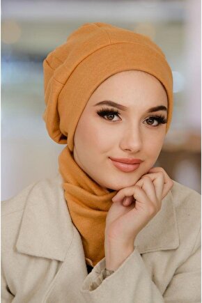 Camel Tesettür Bere Ve Etol Takım