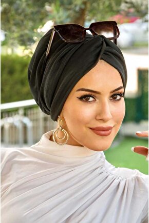 Siyah Haki Hazır Burgulu Düğüm Bone