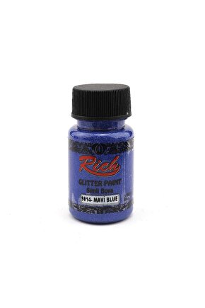 Glitter Paint Simli Boya 50 cc. 9014 MAVİ