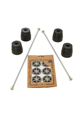 Yamaha Mt25 2020 - 2021 Uyumlu Set Aks Koruma Takozu Ön Arka Set Aks